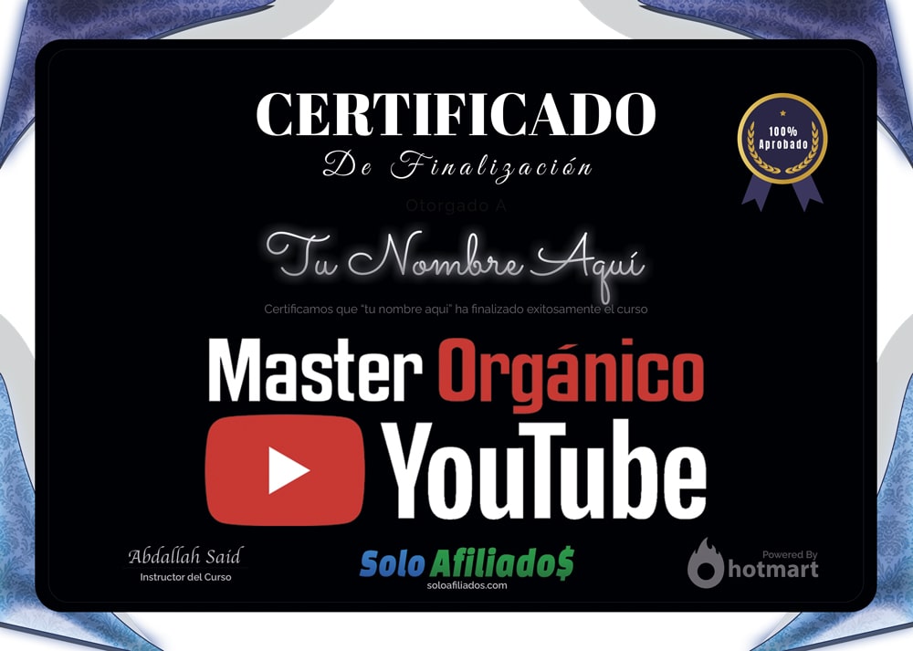 Master Organico YouTube